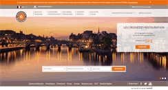 Desktop Screenshot of bateauxparisiens.com